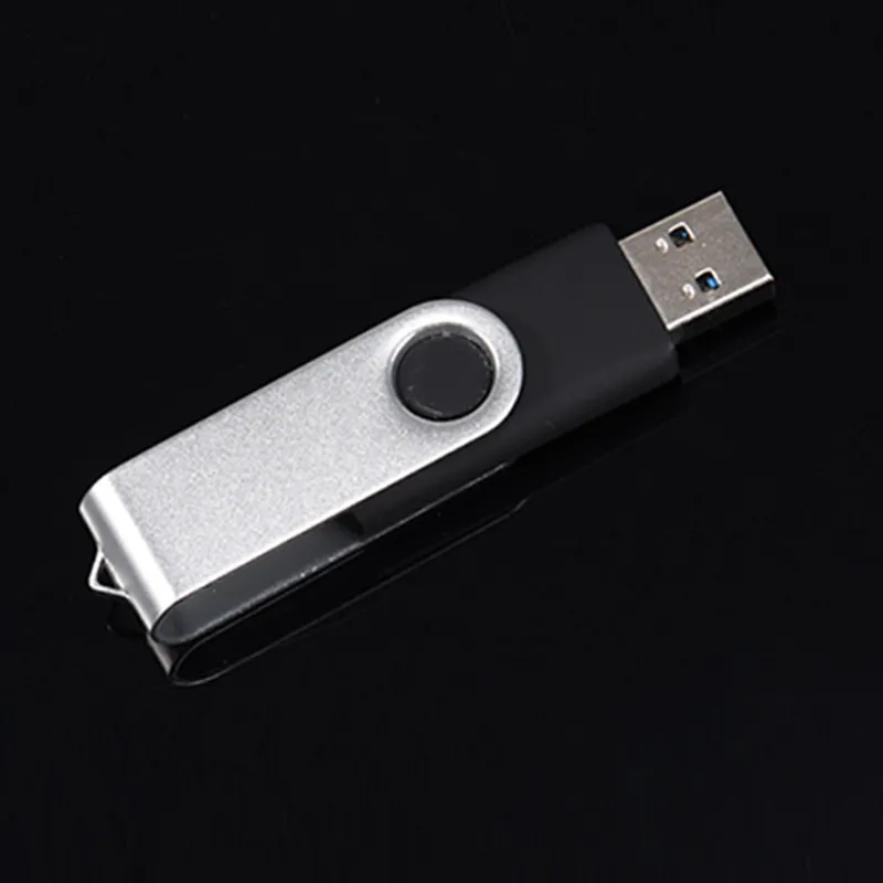 Поворотный USB флеш накопитель металлический флэш 64 ГБ 4 8 16 32 usb 2 0 флешка U диск в