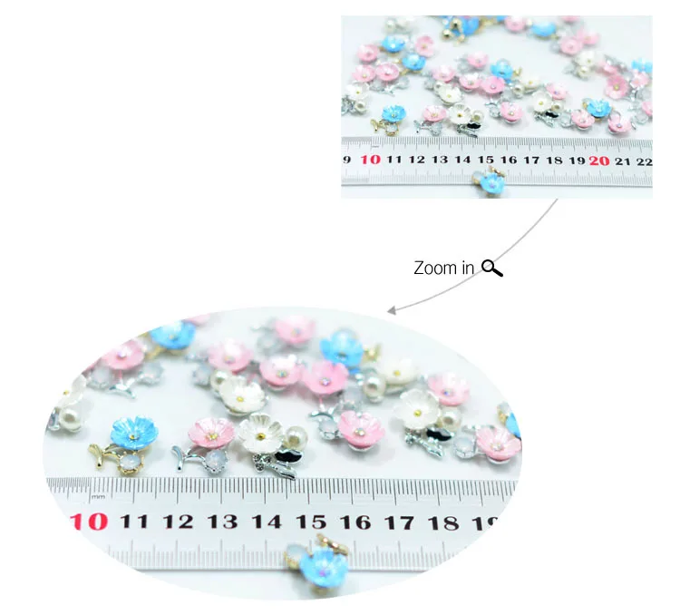 2017 Специальное Предложение 10 шт./лот 1.5 см Новый Цвет Сплава Дрель Перл Сливы
