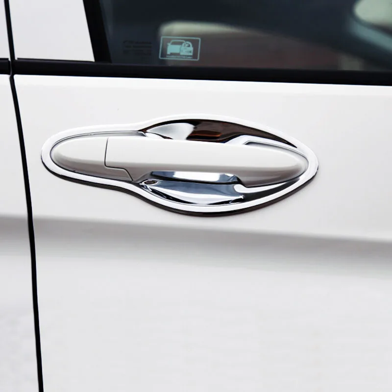 8 шт. хромированные накладки на ручку автомобильной двери для Honda CITY Grace Sedan 2014