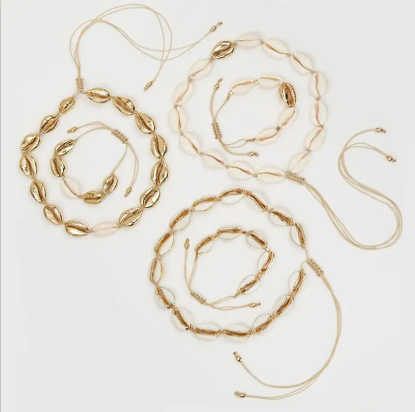 Yiustar женское Bijoux морское колье многослойное ожерелье летнее пляжное с русалкой