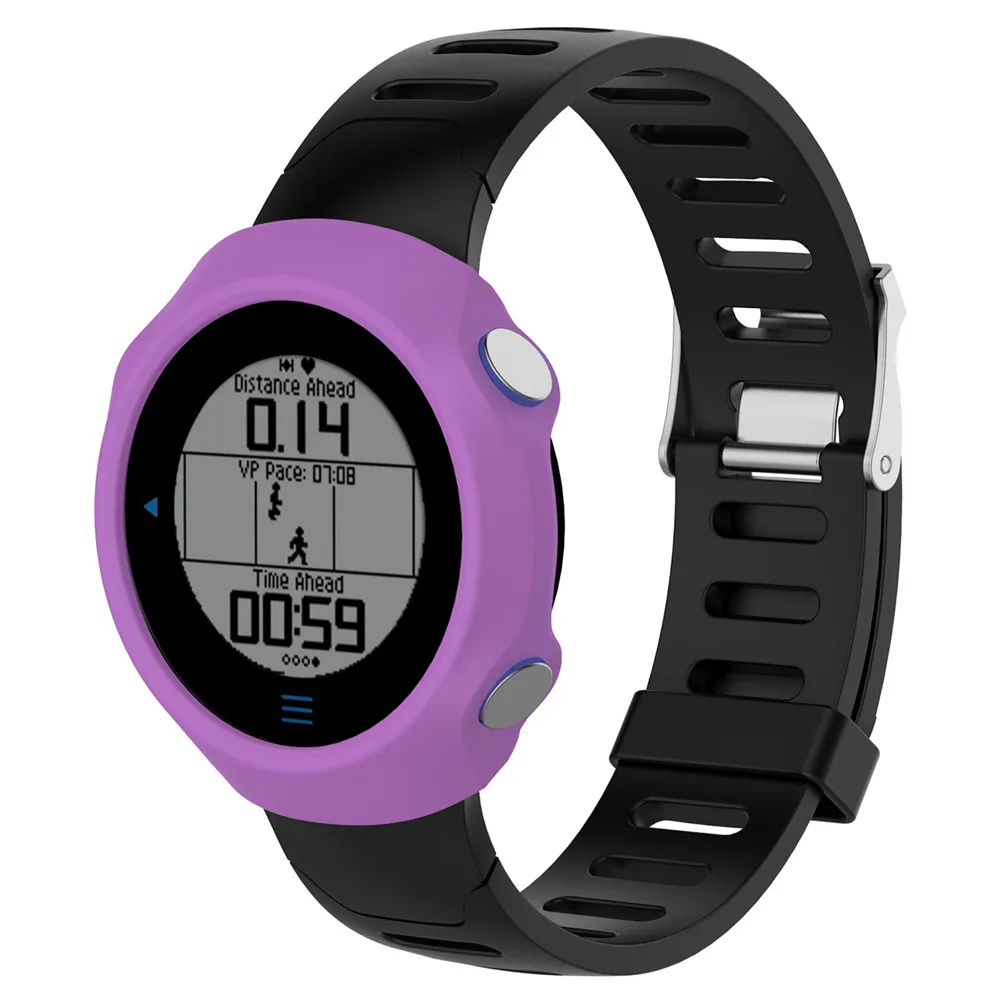 Настоящий силиконовый защитный чехол для Garmin forerunner 610, защитный чехол, кожный чехол, 7 цветов, аксессуары для часов