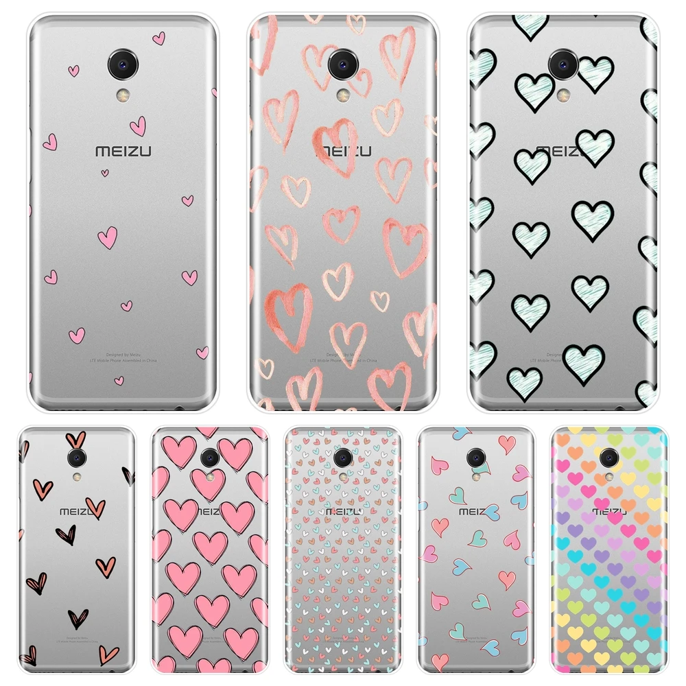 Задняя крышка для Meizu M2 M3 M5 M6 Note милый мягкий силиконовый чехол M6S M6T M5C M5S M3S