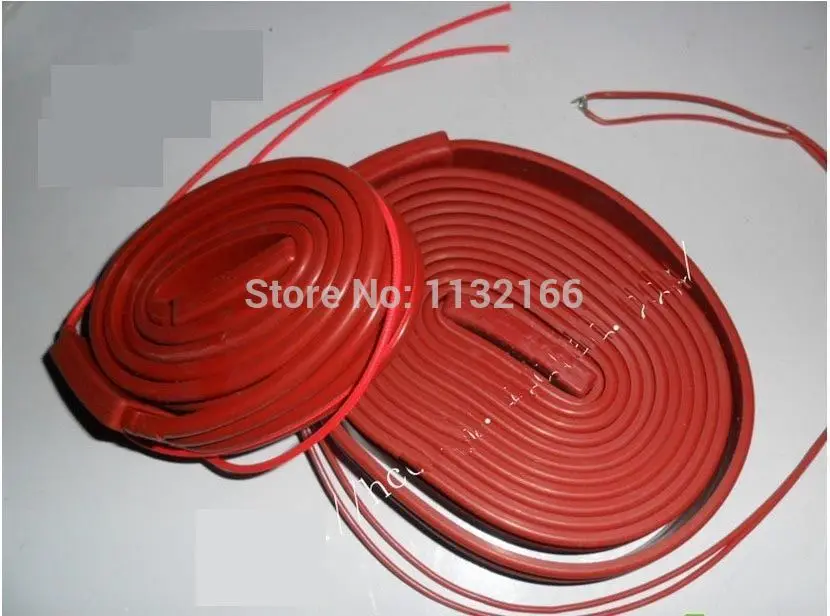 

220VAC 400W 25*4000mm Silicon Band Heater Strip waterproof
