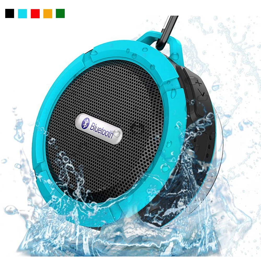 Открытый портативный Bluetooth динамик прочный водонепроницаемый динамик s беспроводной мини ручной динамик Путешествия Спорт звуковая коробка с присоской