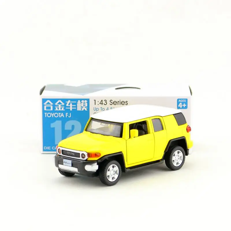 Масштаб 1:43/литая Игрушечная модель/внедорожник Toyota FJ Cruiser/спортивный гоночный