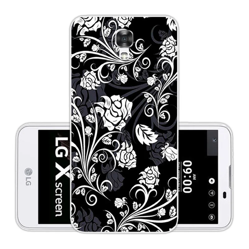 Роскошный чехол для экрана LG X мягкий силиконовый телефона View/X задняя крышка K500