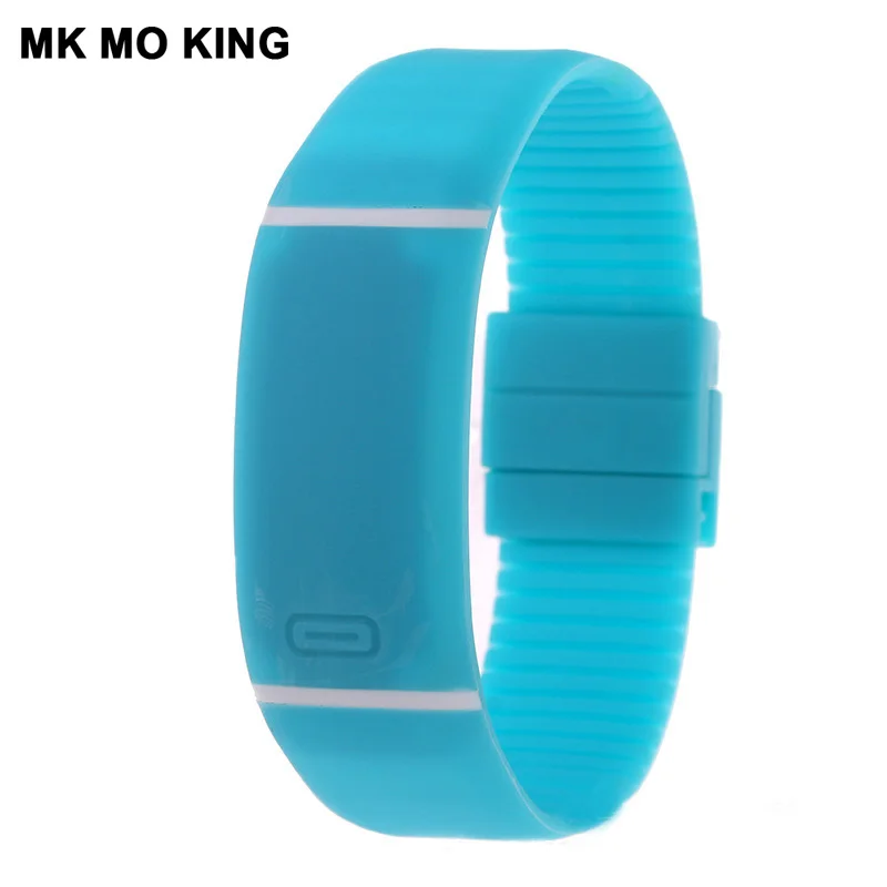 Светодиодный браслет с цифровым дисплеем детские Студенческие Спортивные