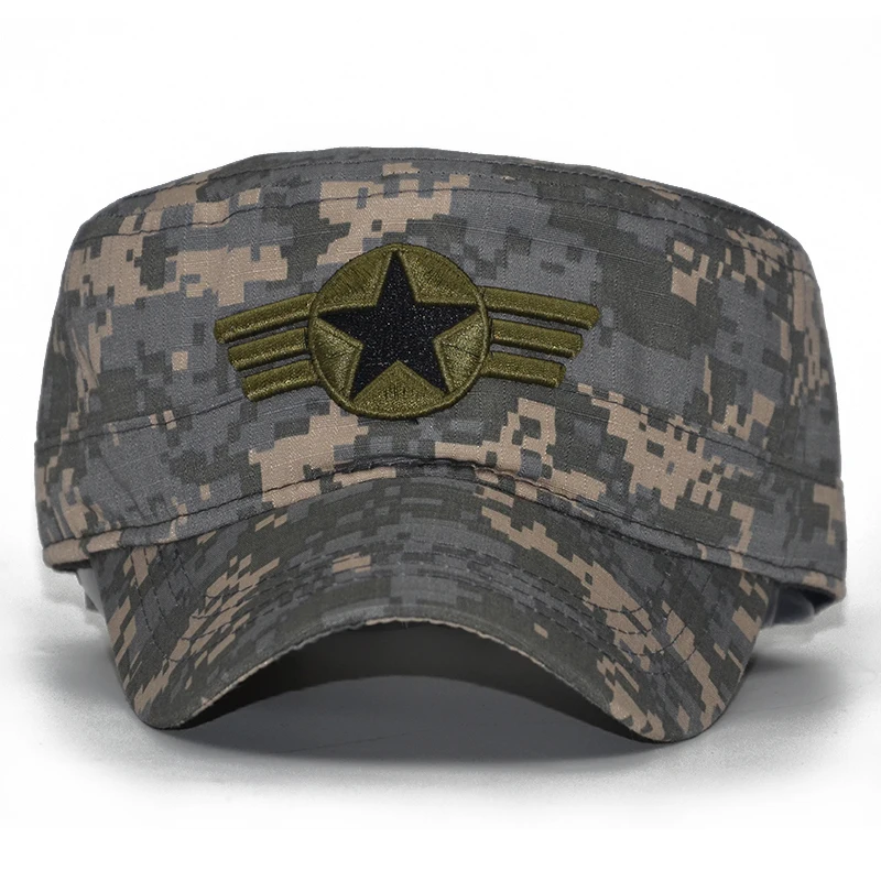 LADUNDI 2018 уличная спортивная Кепка Snapback камуфляжная шляпа Звездная Acu бренд