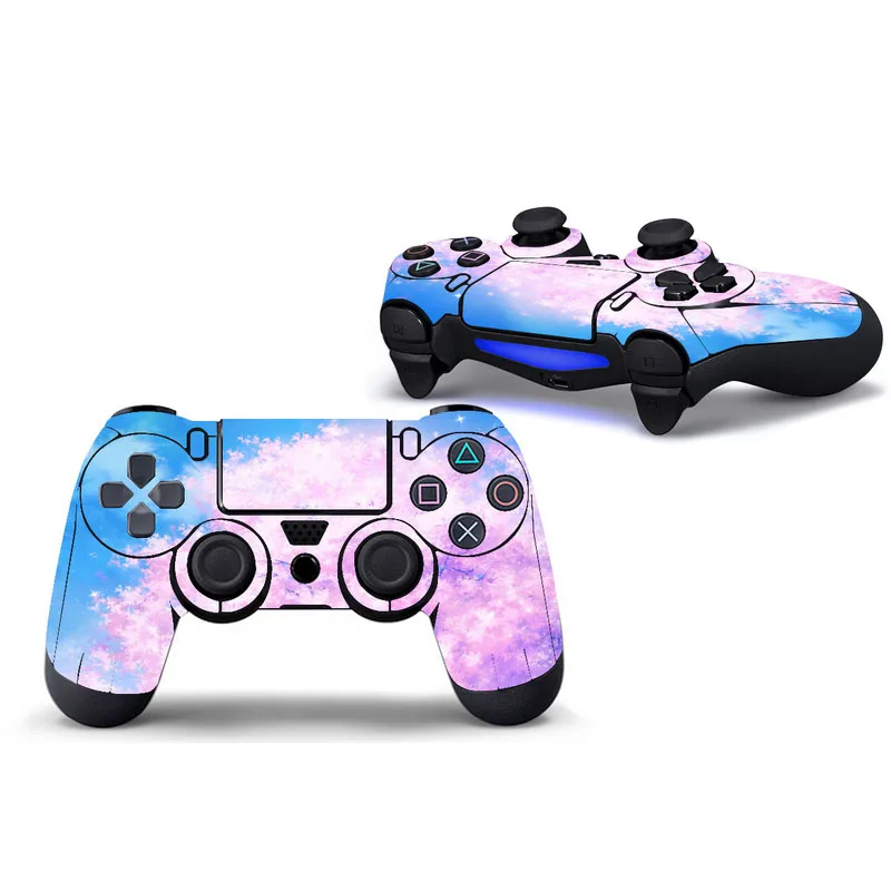 Звездное небо защитный чехол Стикеры для PS4 контроллер Скелет кожи Playstation 4