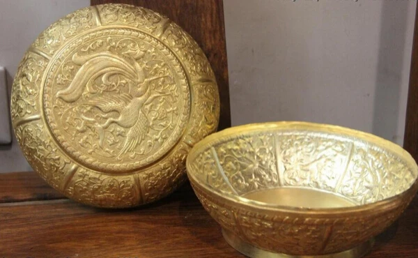 USPS в США S3307 винтажный сделанный вручную гравированный Медный позолоченный