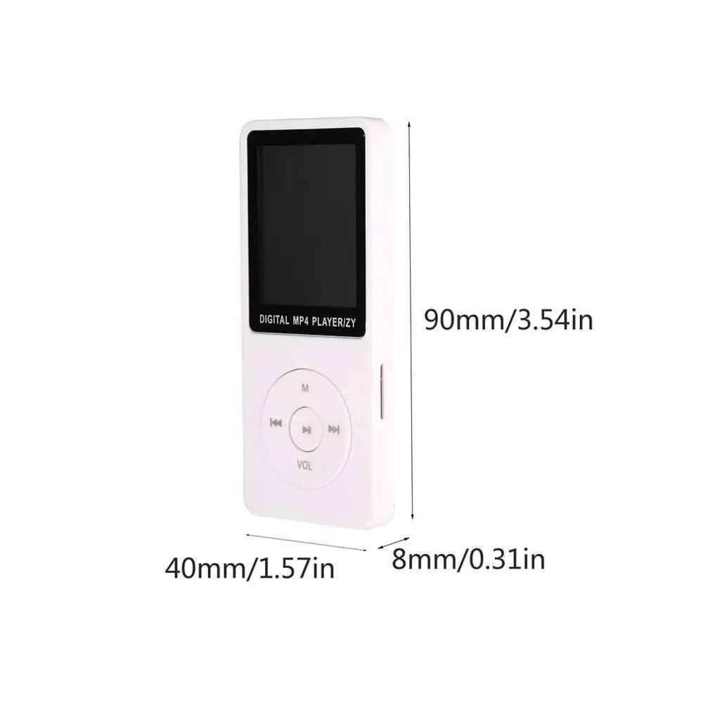 Спортивный MP3 ультратонкий легкий переносной экран музыкальный плеер MP4
