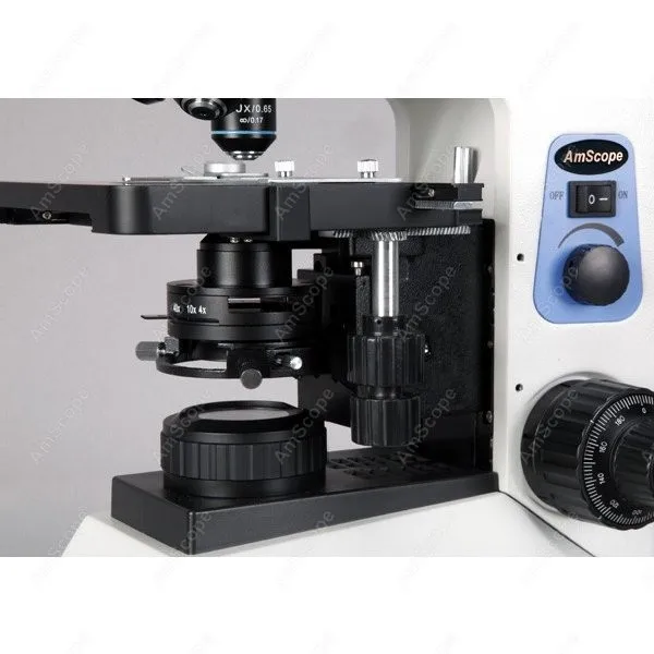 Флуоресцентный микроскоп Infinity Plan AmScope Supply 40x 2000x флуоресцентный с планом