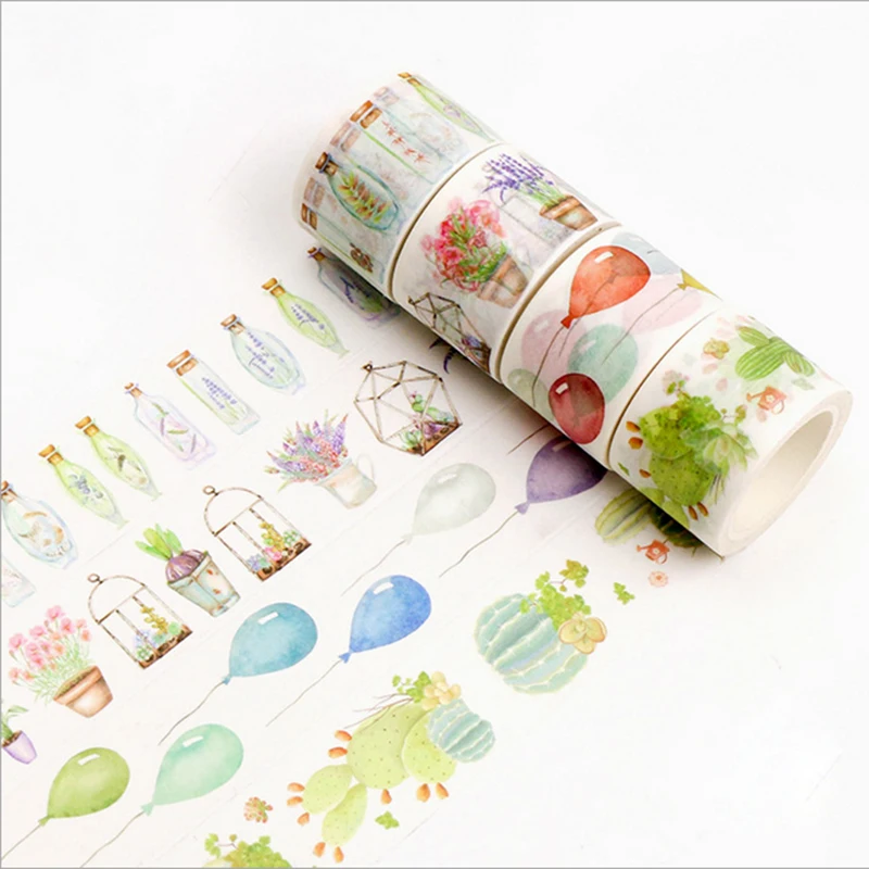 Kawaii DIY Love Life маскирующая васи лента прекрасная декоративная клейкая лента для украшения дома дневник школьный офис поставка