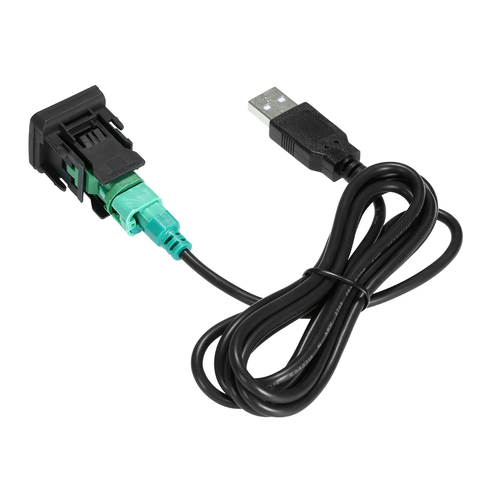 130 см USB аудио кабель адаптер CD проигрыватель радио провод для VW Volkswagen