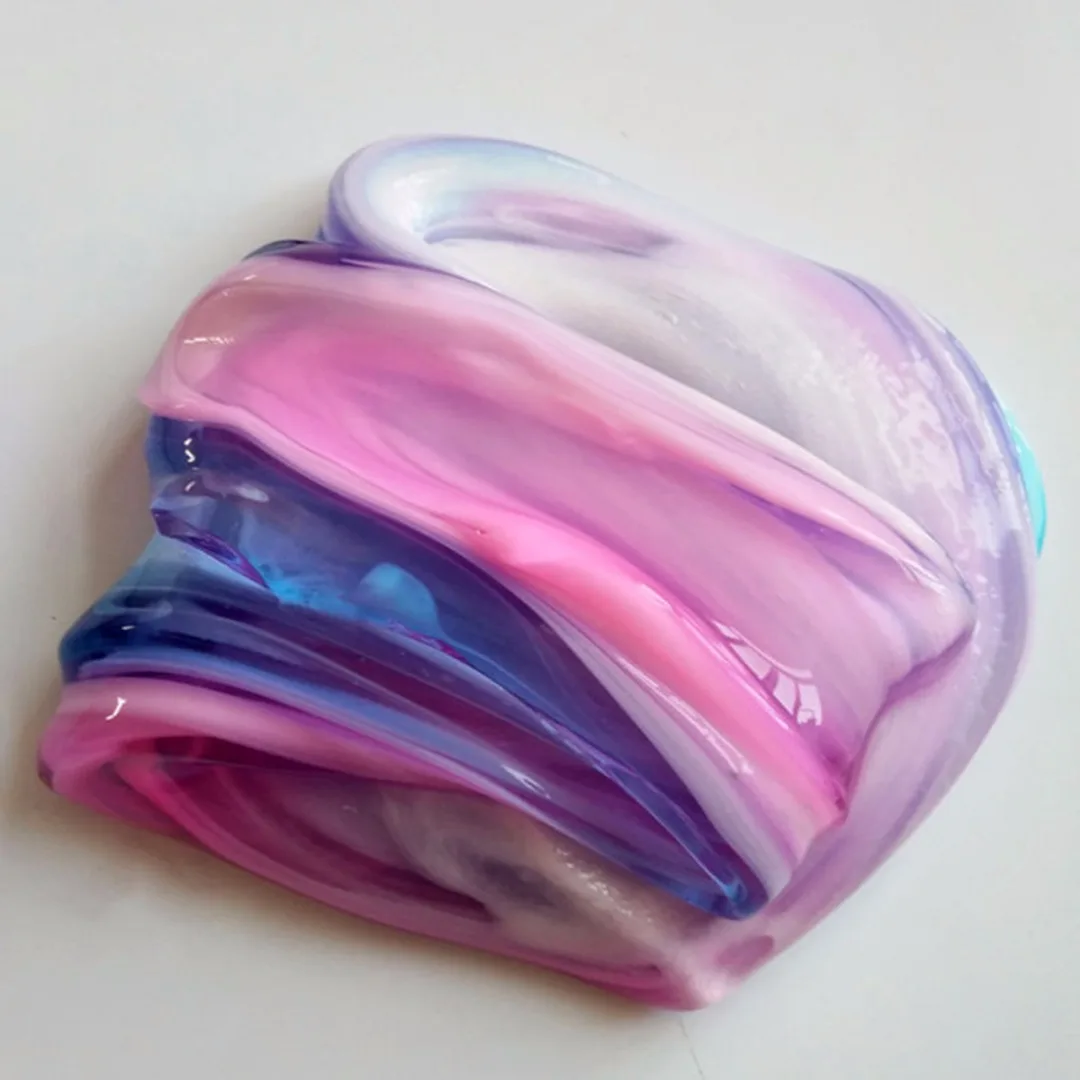 JX LCLYL Новый 120 мл мульти Цвет смешивания облако Slime мягкими Шпатлёвки китайский