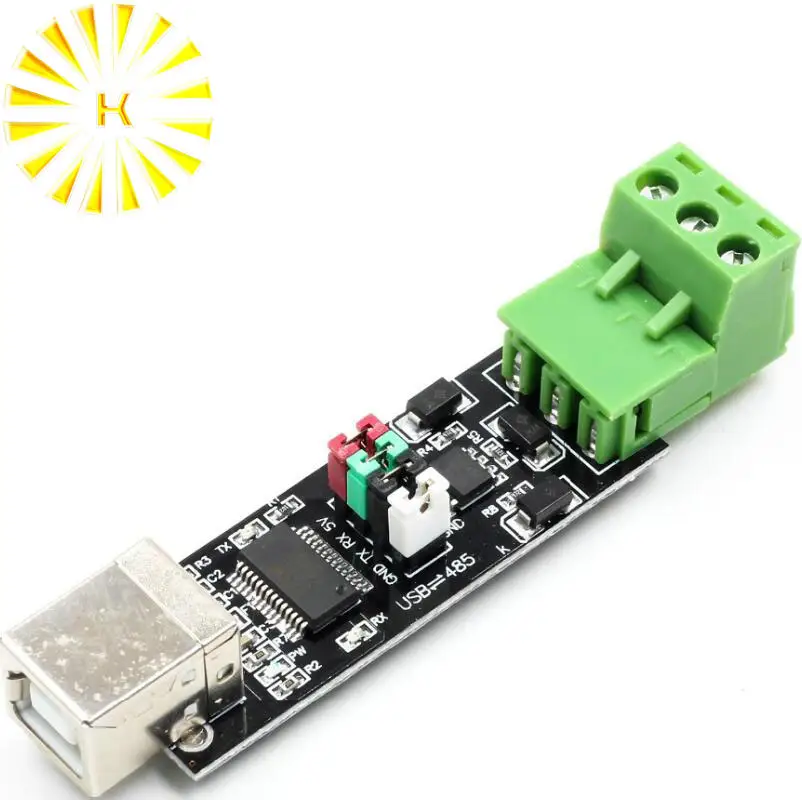 Двойная защита от USB к модулю 485 чип FT232 TTL/RS485 2 0 TTL RS485 последовательный