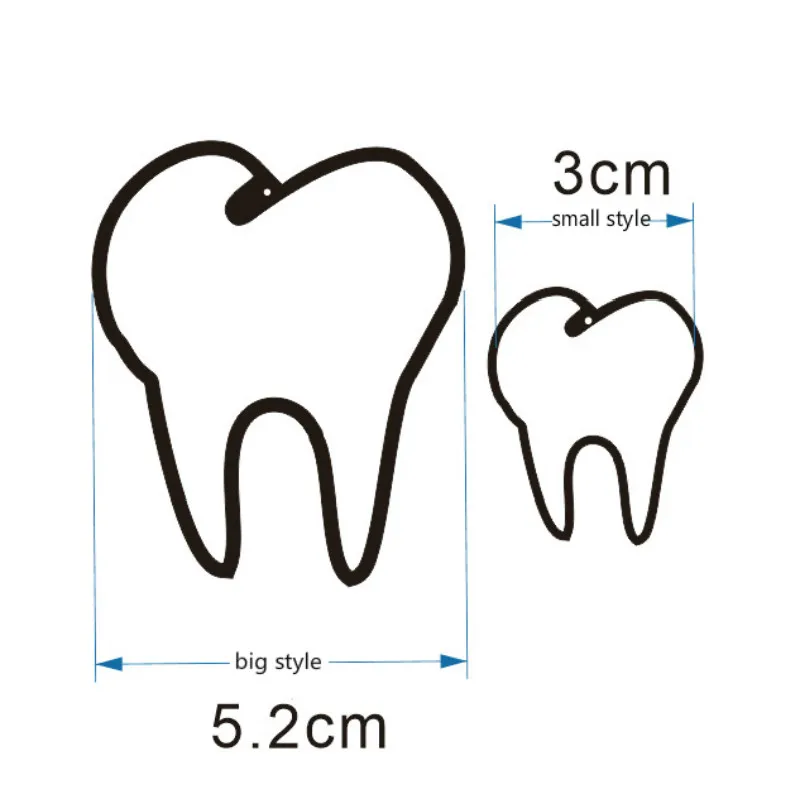 Серьги привидения для женщин акриловые с зубами и смайликом большие забавные