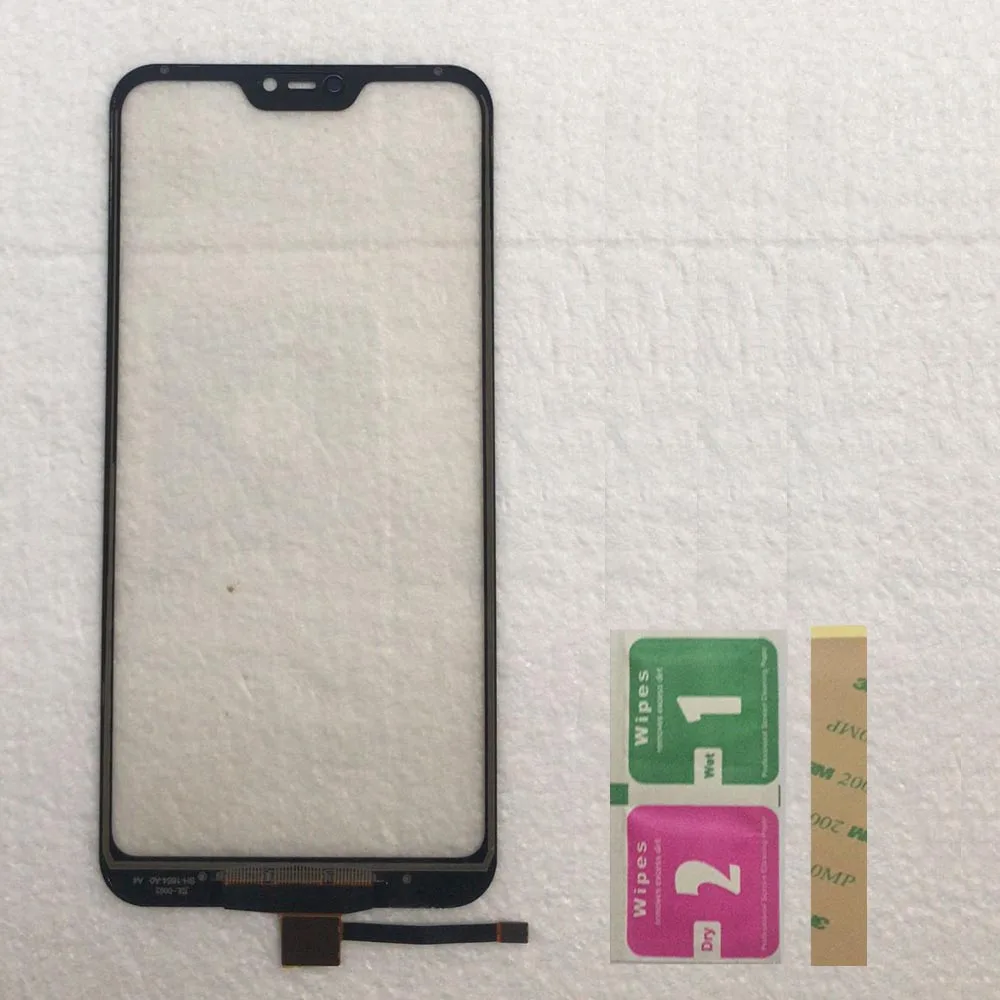 Touch Screen Front Glass For Xiaomi Redmi 6 Pro Touch Screen Sensor Panel For Xiaomi Mi A2 Lite Touch Screen Mobile Phone Wipes