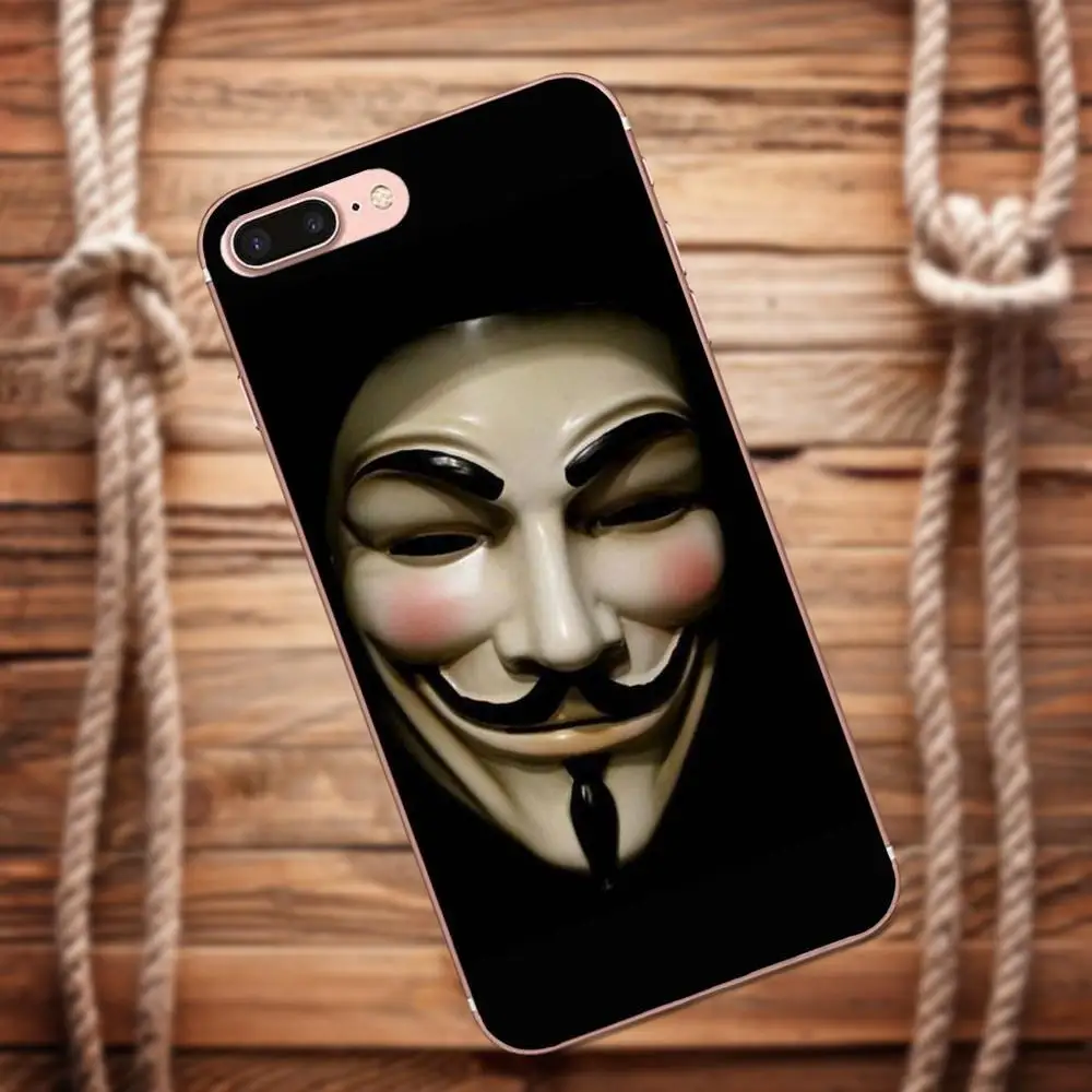 Vvcqod для Xiao mi Red 5 4A 3 3S Pro 4 4i 5S Max x 2 Note Plus мягкая маска телефона Guy Fawkes | Мобильные