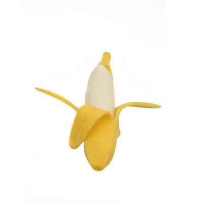 Big Banana Милый банановый Squishy медленный отскок игрушки для детей медленно поднимающийся анти-стресс моделирование фрукты модель банан детские подарок для забавных игрушек - Цвет: Big Banana