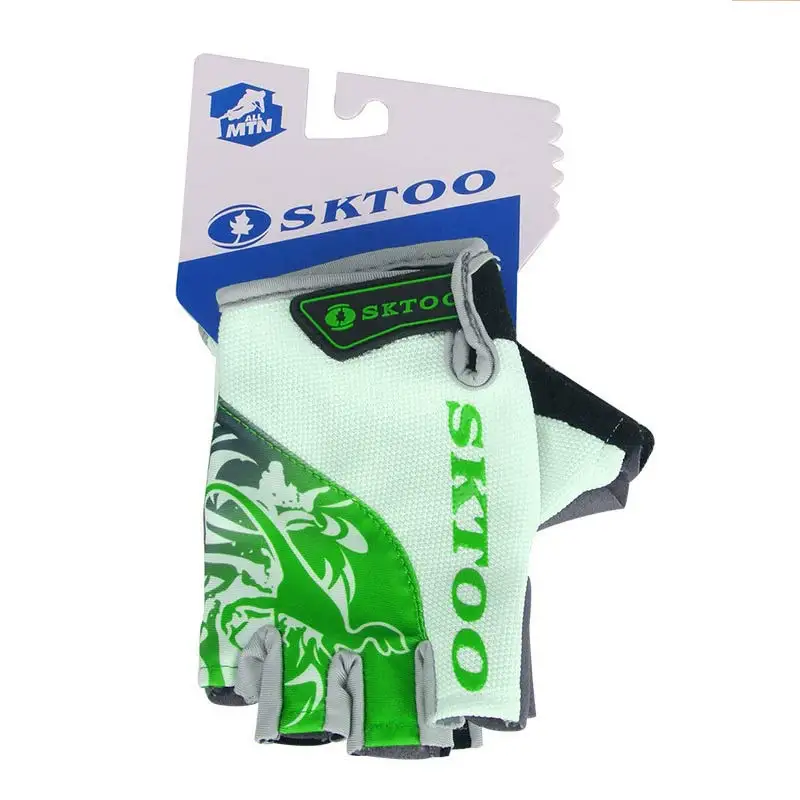 Anti-Slip Bearthable Cycling Gloves Team Half Finger Women Men Summer MTB Road Bike Glove Shockproof Sports Equipment | Спорт и