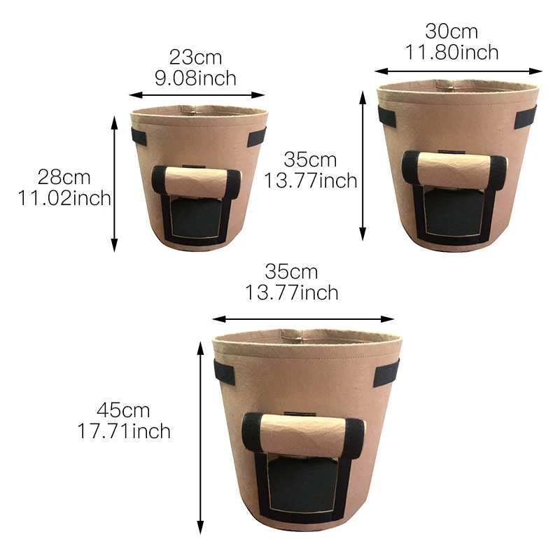 DIY растительный мешок для выращивания растений плантаторов помидор картофель