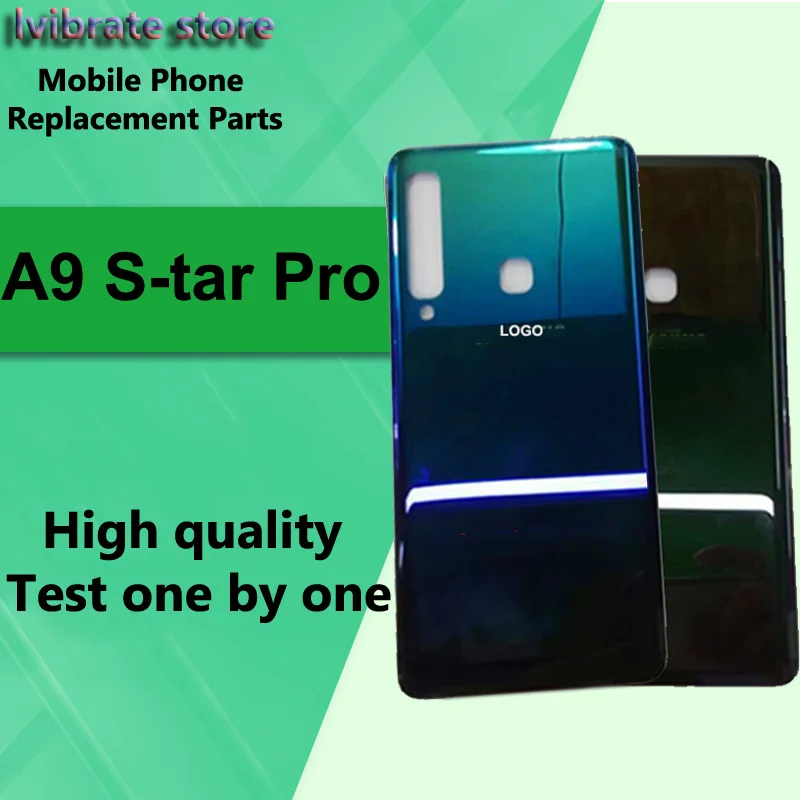 Новинка 100% стеклянная задняя крышка батарейного отсека для Samsung galaxy A9 S-tar Pro