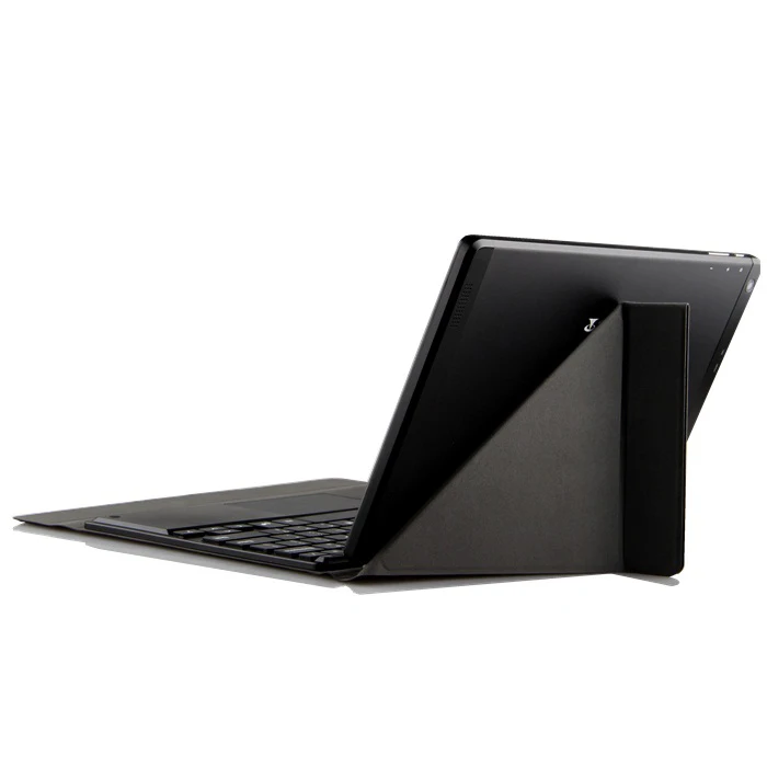 Оригинальный кожаный чехол с клавиатурой и док станцией для CHUWI VI10 PRO Ultimate Tablet PC