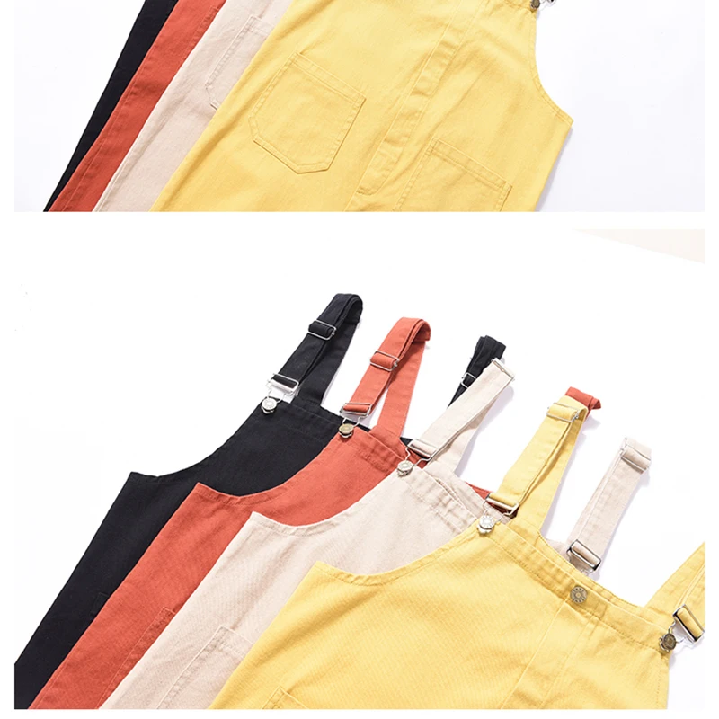 

Hole Ripped Jeans Jumpsuits Womens Streetwear Strap Denim Overalls Female Suspenders Bodycon Romper Khaki Yellow Black White