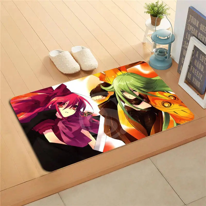 W620 #3 пользовательский девушка шакюган no shana Anime дверной коврик с акварельной