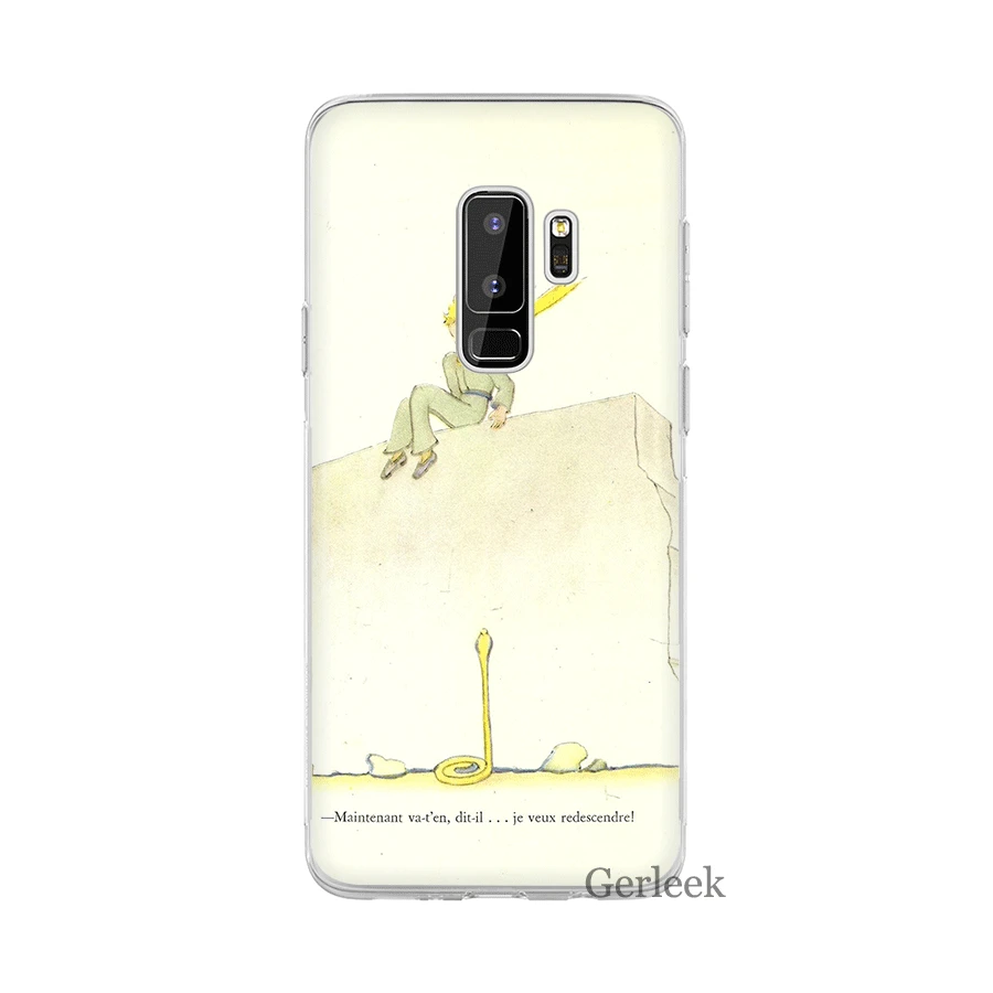 Desxz Phone Case For Samsung Galaxy M10 M20 M30 A7 A9 A10 A30 A40 A50 A70 Cover Little Prince | Мобильные телефоны и