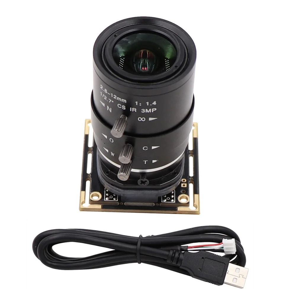 CS варифокальный 2 8 12 мм WDR 2MP Full HD 1080P HM2131 OTG UVC Plug Play драйвер USB модуль камеры|Камеры