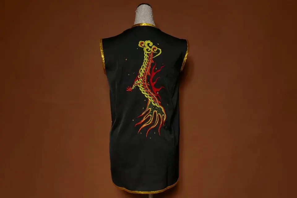 Wushu taichi одежда тайцзи changquan Униформа боевых искусств соревнование вышитая kungfu