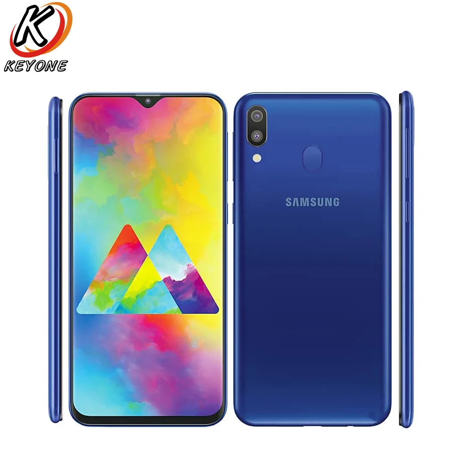 Мобильный телефон samsung Galaxy M20 M205F-DS LTE, 3 Гб ОЗУ, 32 Гб ПЗУ, Восьмиядерный процессор Exynos 7904, Android 8,1, двойная задняя камера, смартфон