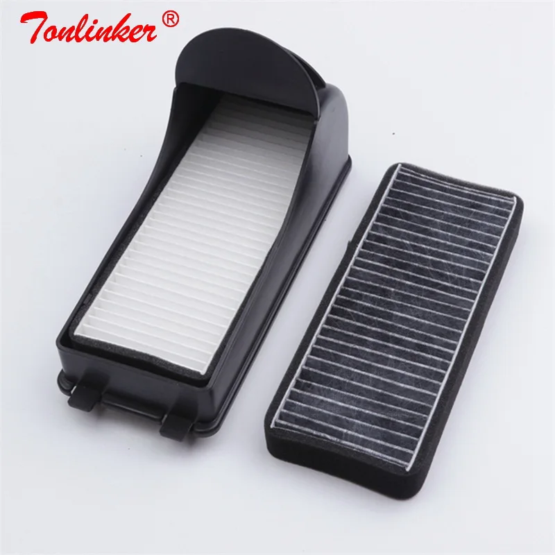 2 Filter A and house Воздушный фильтр 3 шт. для Volkswagen 2011- Polo Jettas Santana 2011-/Skoda Fabia Rapid 2011-19 автомобильный внешний фильтр в сборе - Цвет: 2 Filter A and house