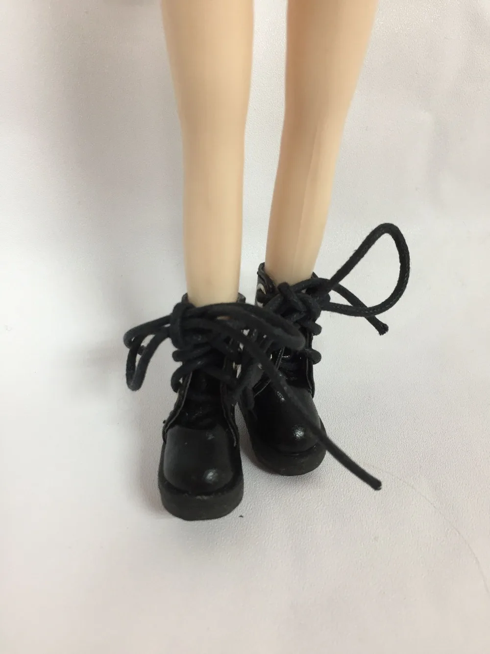 Обувь для кукол черные ботинки (подходит Блит Tang kou pullip 1/6 кукла) | Игрушки и хобби