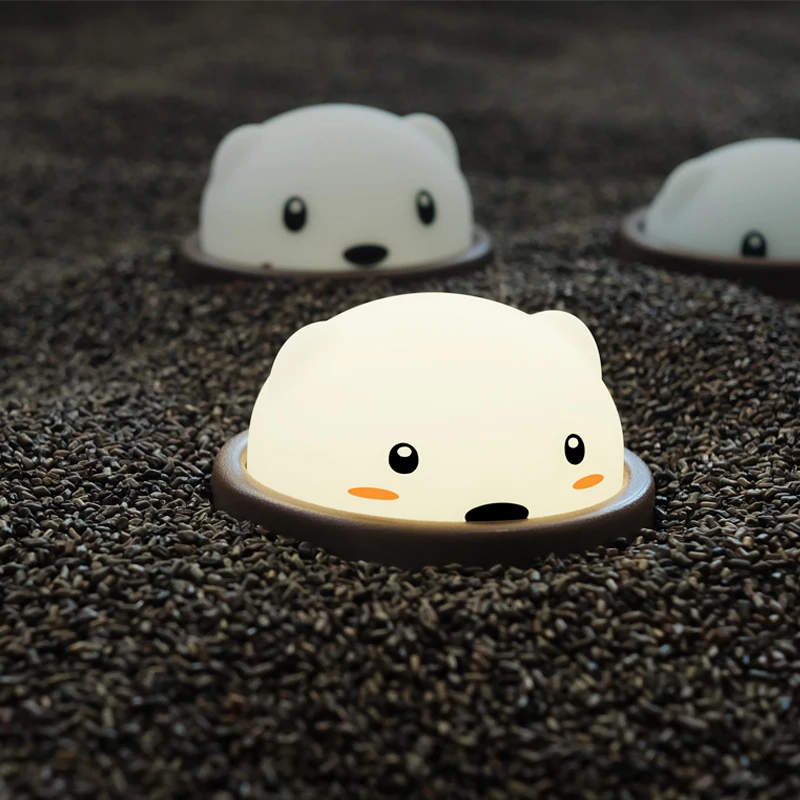 Креативный USB Перезаряжаемый Ночной светильник Настольная лампа для чтения