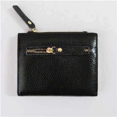 Type B black Западный благоприятный женский кошелек из коровьей кожи, Женский кошелек на молнии и застежке, Женский кошелек, модные женские кошельки - Цвет: Type B black