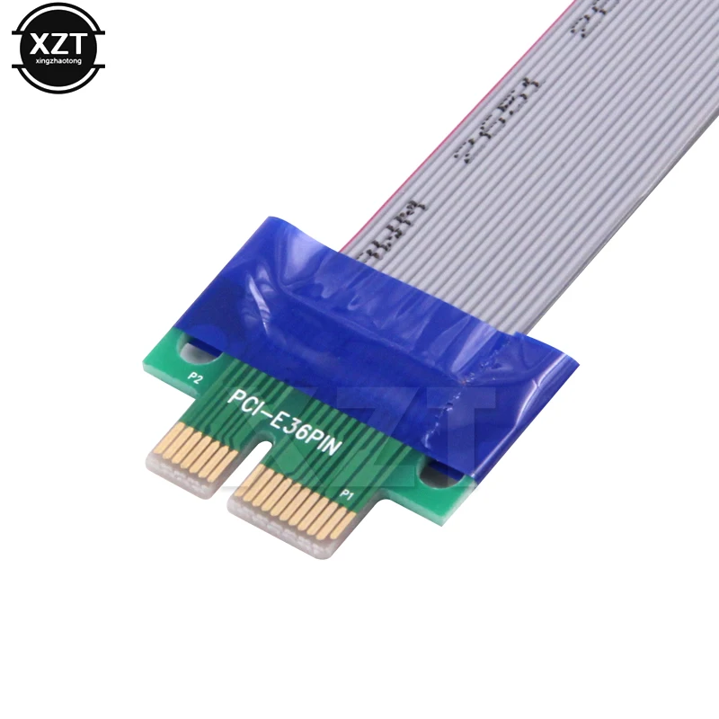 Адаптер PCI E для FPC 1 шт. 90 градусов 36pin расширение плоский кабель высокая