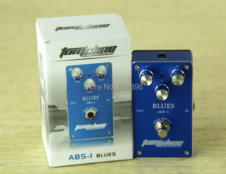 Бесплатная доставка Новый педаль эффектов Аромат Премиум ABS 1 Blues искажения