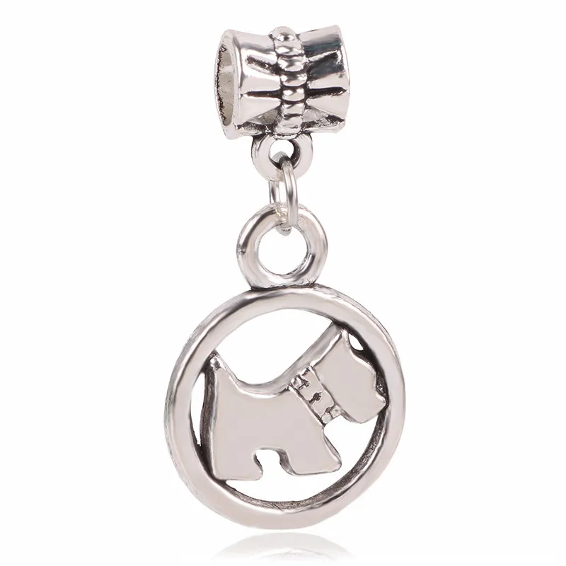 Dodocharms камера Микки Морская звезда любовь кулон с синим кристаллом Бусы из серебряного сплава талисманы Fit Pandora Браслеты DIY ювелирные изделия - Цвет: X322