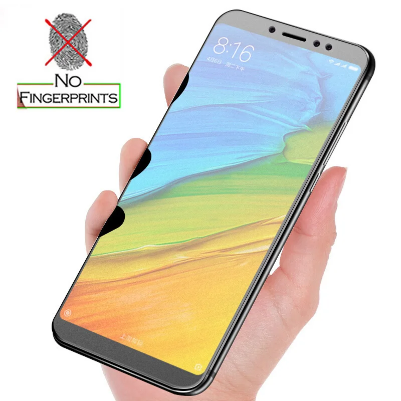 Матовое закаленное стекло для Xiaomi Redmi Note 5 Pro Стеклянный матовый Экран Защитная