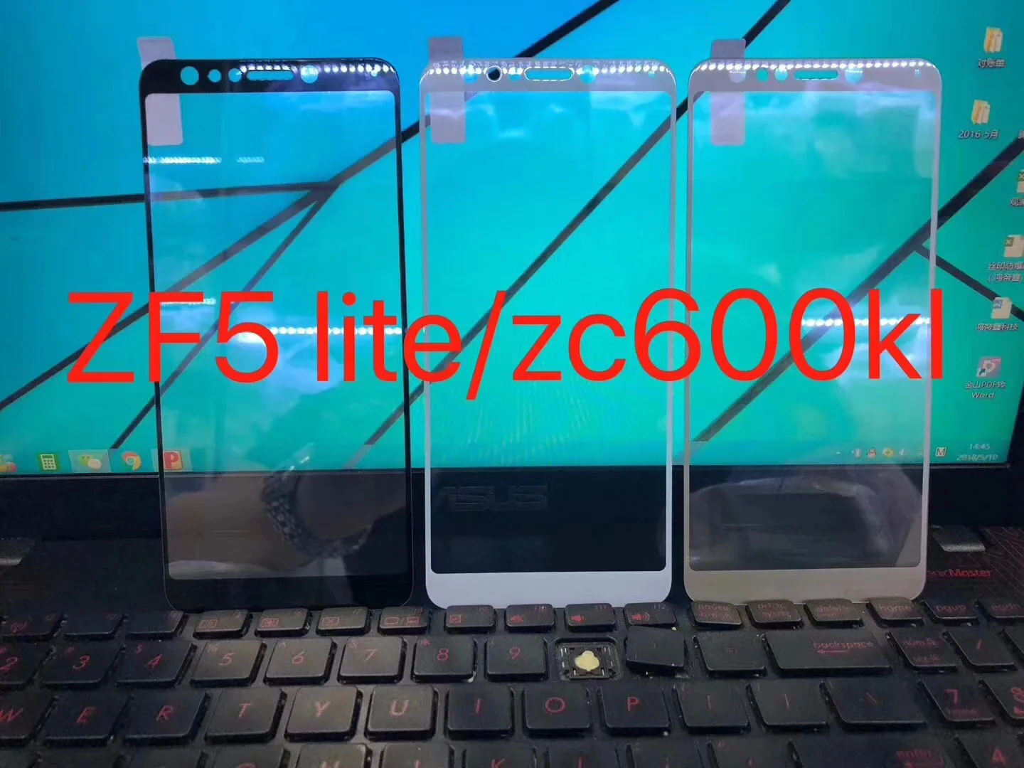 Полноразмерные Защитные пленки для Asus Zenfone 5 Lite/5Q ZC600KL устойчивая к царапинам