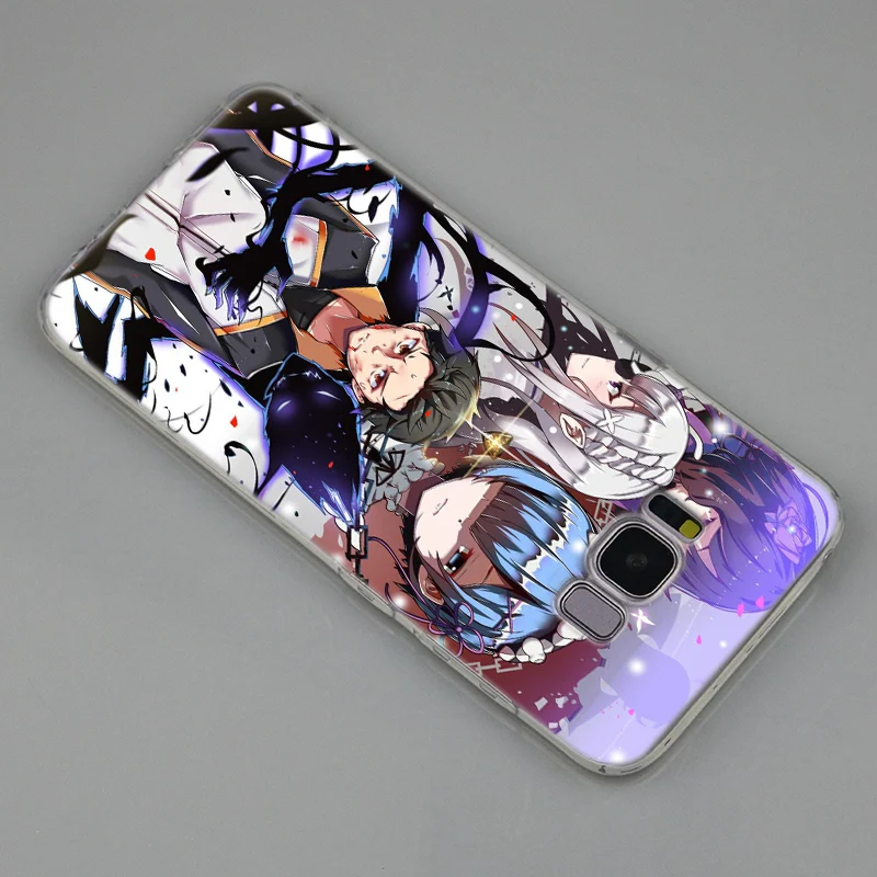 Аниме ReZERO Ram Rem Мягкий силиконовый чехол для Samsung Galaxy Note 10 Plus 5 S8 S9 S10 5G S6 S7 Edge S5 S10e