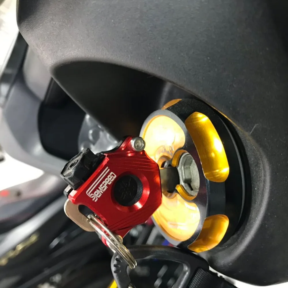 SEMSPEED N-MAX155 125 ключ крышка головки сумка Кепки Алюминий для Yamaha nmax 155 NMAX 150 NMAX 125