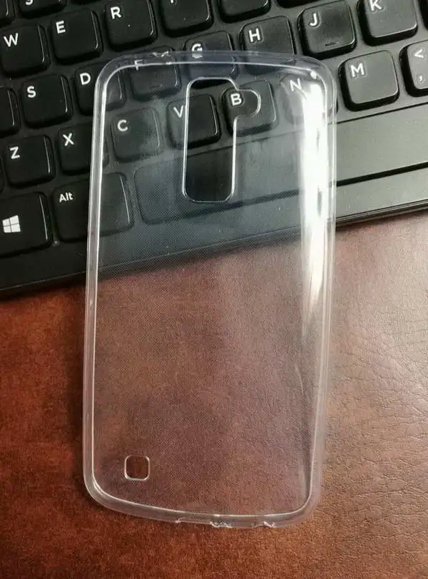 1X Clean Case CROWNPRO для Funda LG K10 чехол, мягкий силиконовый чехол, задняя крышка для Capa LG K 10 K10 LTE K420N K430 K430DS, защитный чехол для телефона - Цвет: 1X Clean Case