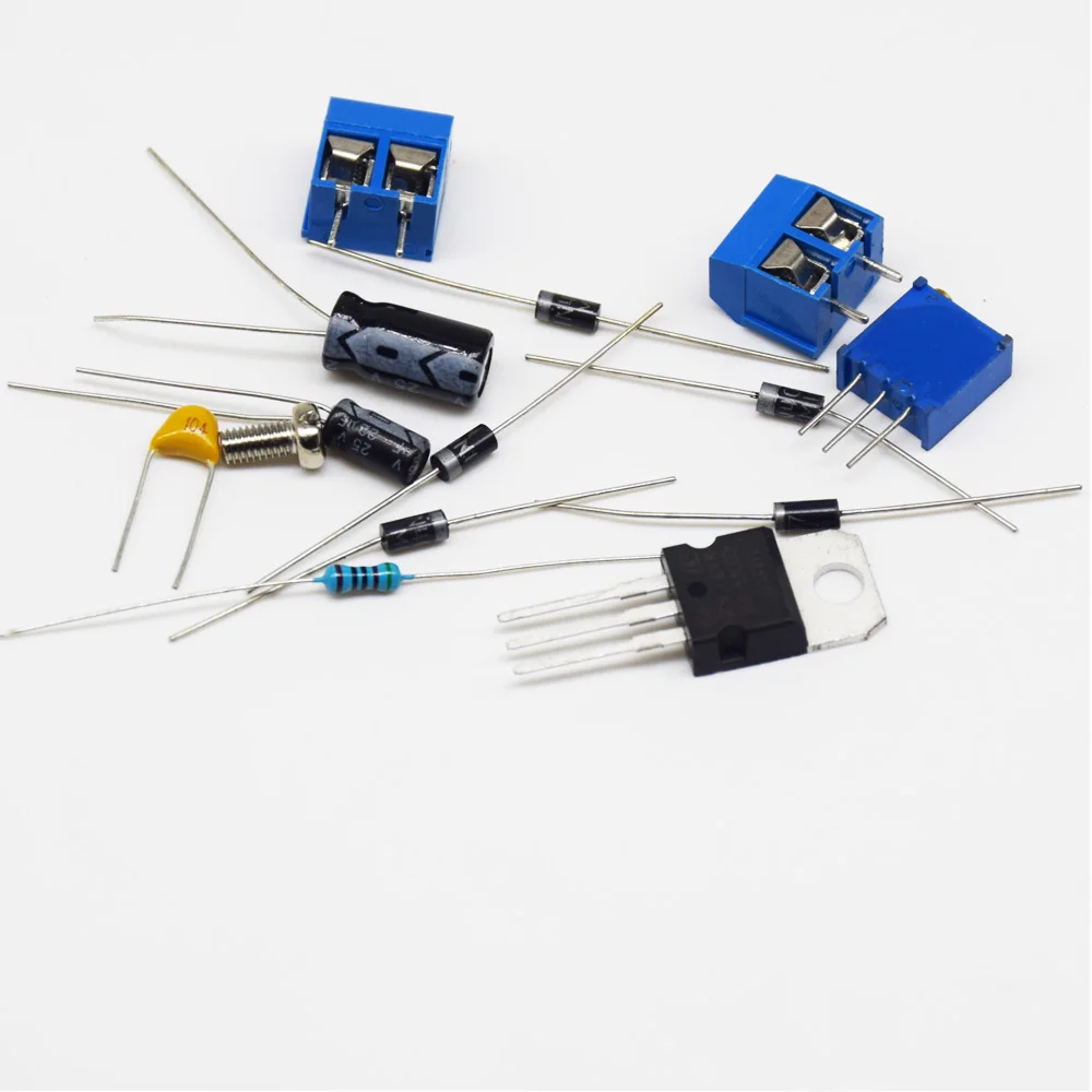 Cnikesin diy kit LM317 с выпрямителем AC/DC вход оптом большой теплоотвод напряжение