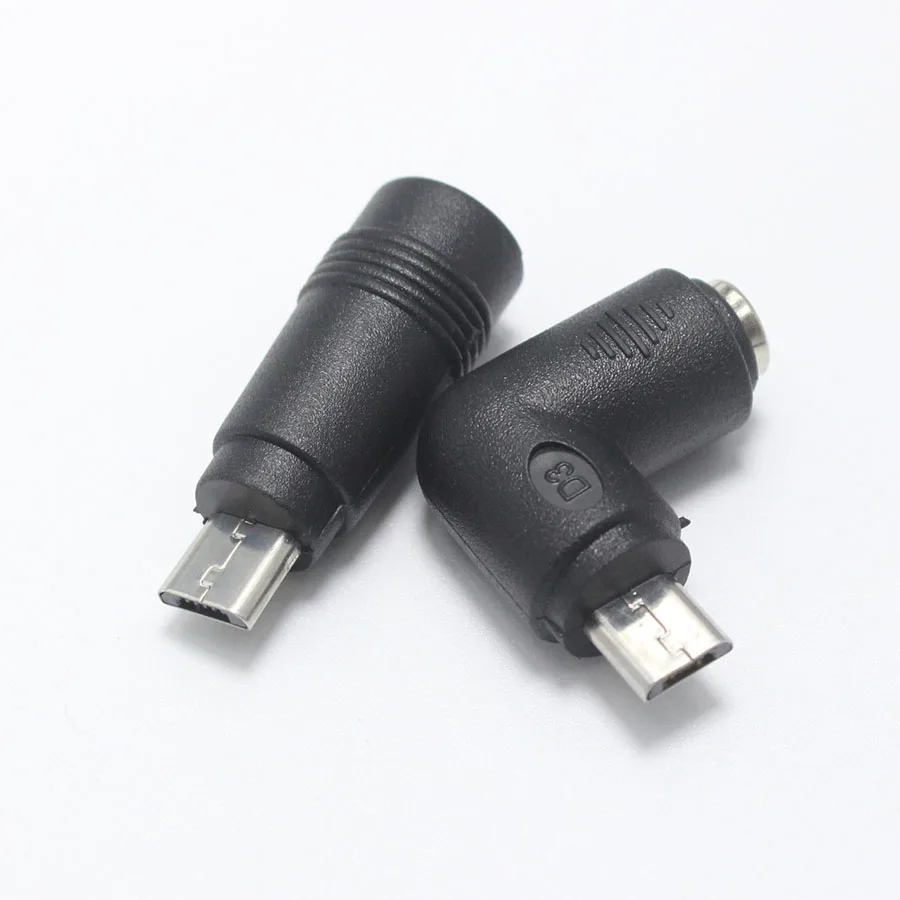 EClyxun 1 шт. Micro usb 5 контактный штекер 5x2 мм постоянного тока адаптер питания прямой и