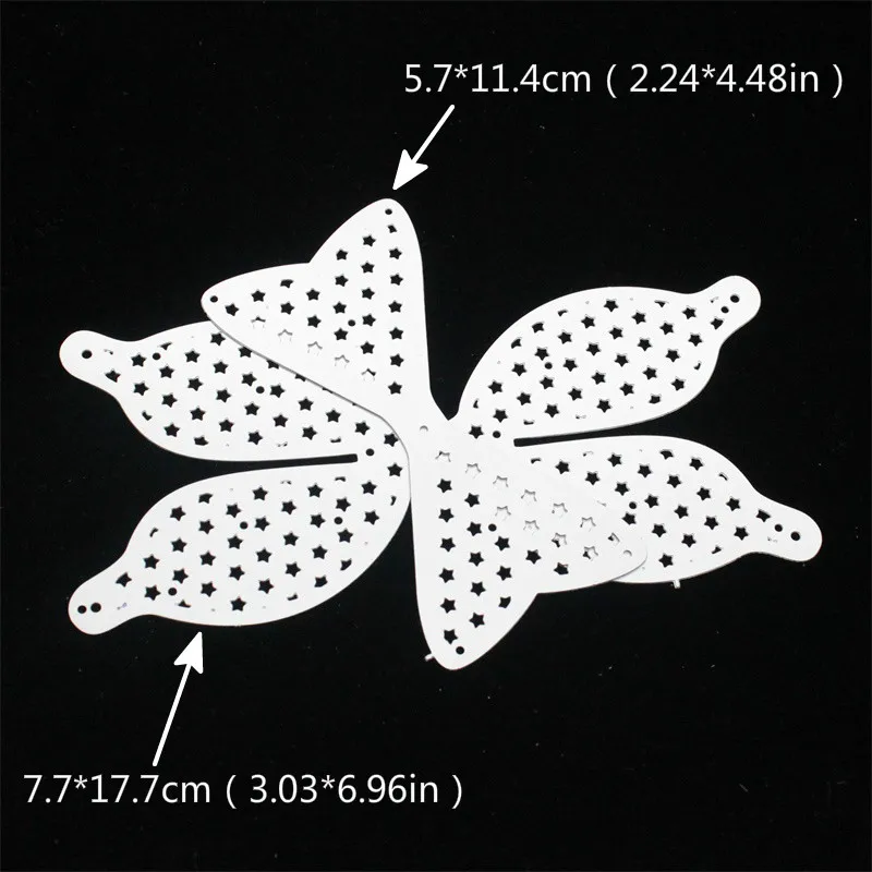 

ZFPARTY Star Bownot Metal Cutting Dies Stencils for DIY Scrapbooking Decorative Embossing Paper Card Making