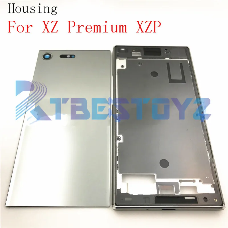 Оригинал для Sony Xperia XZ Premium XZP средняя передняя рамка Корпус ЖК-экран держатель +